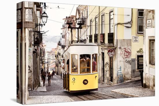 Welcome to Portugal Collection - Bica Tram in Lisbon II-Philippe Hugonnard-Premier Image Canvas
