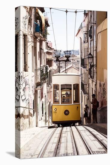 Welcome to Portugal Collection - Bica Yellow Tram II-Philippe Hugonnard-Premier Image Canvas