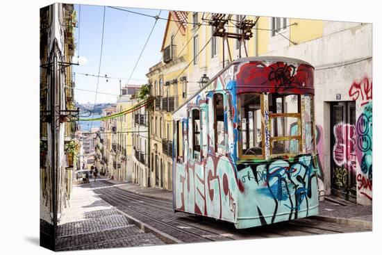 Welcome to Portugal Collection - Graffiti Tram Lisbon II-Philippe Hugonnard-Premier Image Canvas