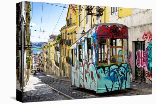 Welcome to Portugal Collection - Graffiti Tram Lisbon-Philippe Hugonnard-Premier Image Canvas
