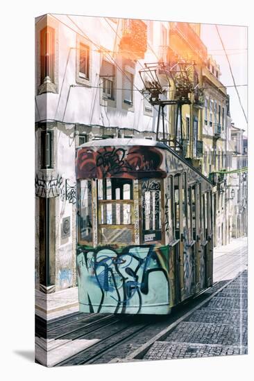 Welcome to Portugal Collection - Lisbon Bica Tram Graffiti II-Philippe Hugonnard-Premier Image Canvas