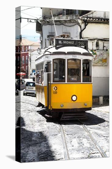 Welcome to Portugal Collection - Yellow Lisbon Tramway 28-Philippe Hugonnard-Premier Image Canvas