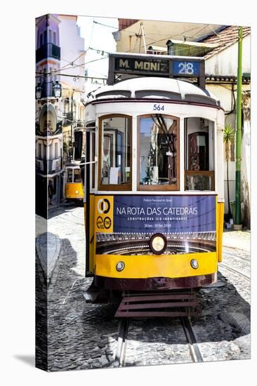 Welcome to Portugal Collection - Yellow Lisbon Tramway-Philippe Hugonnard-Premier Image Canvas