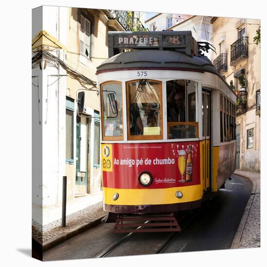 Welcome to Portugal Square Collection - Prazeres Tram 28 Lisbon-Philippe Hugonnard-Premier Image Canvas