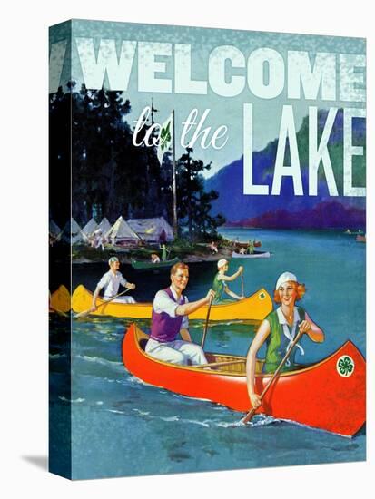 Welcome to the Lake 2-null-Premier Image Canvas