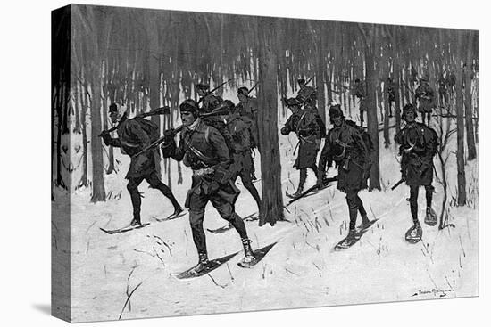 Well-Equipped British-Frederic Sackrider Remington-Stretched Canvas