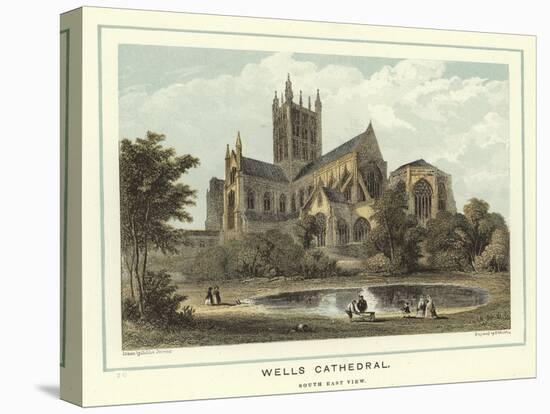 Wells Cathedral, South East View-Hablot Knight Browne-Premier Image Canvas
