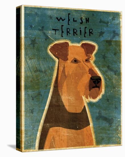 Welsh Terrier-John Golden-Stretched Canvas
