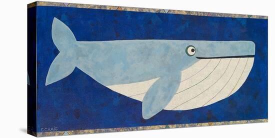 Wendell the Whale-Casey Craig-Stretched Canvas