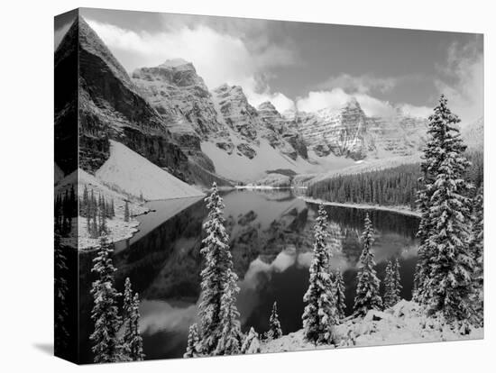 Wenkchemna Peaks and Moraine Lake, Banff National Park, Alberta, Canada-Gavin Hellier-Premier Image Canvas