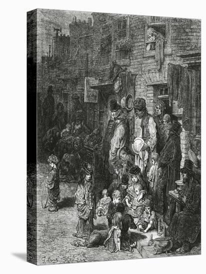 Wentworth Street, Whitechapel-Gustave Doré-Premier Image Canvas