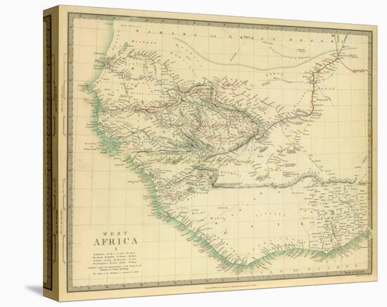 West Africa I, c.1839-null-Stretched Canvas