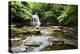 West Burton Waterfall in Summer-Mark Sunderland-Premier Image Canvas