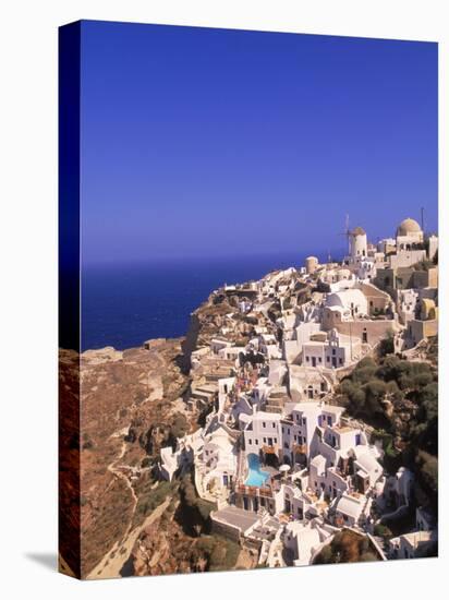 West End of Santorini, Greece-Walter Bibikow-Premier Image Canvas