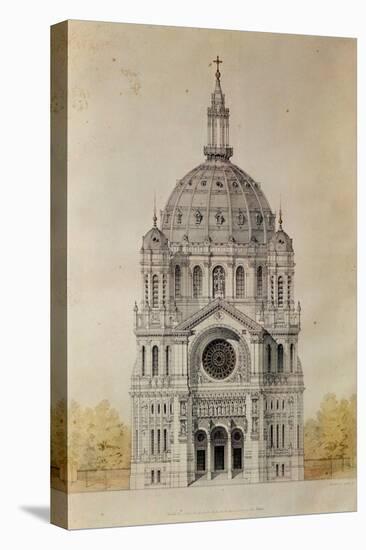 West Facade of the Church of St. Augustin, Paris, Built 1860-71-Victor Baltard-Premier Image Canvas