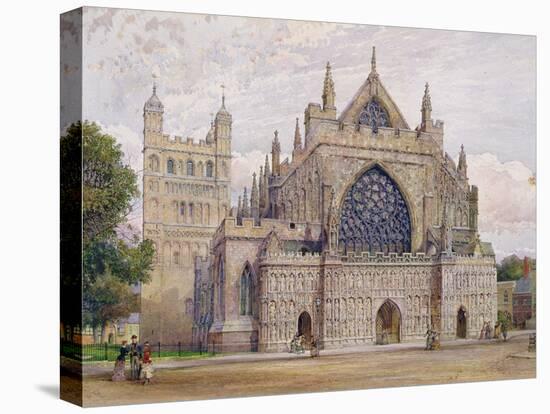 West Front, Exeter Cathedral-George Nattress-Premier Image Canvas