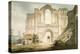 West Front of Castle Acre Priory Church, Near Downham, Norfolk, 1796-Edward Dayes-Premier Image Canvas