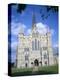 West Front, Salisbury Cathedral, Salisbury, Wiltshire, England, United Kingdom-David Hunter-Premier Image Canvas