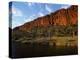 West Macdonnell National Park, Early Morning Sunlight on Glen Helen Gorge, Australia-William Gray-Premier Image Canvas