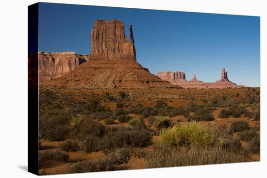 West Mitten, Monument Valley Navajo Tribal Park, Arizona-Michel Hersen-Premier Image Canvas