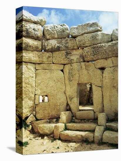 West Temple with Window Stone, Megalithic Temple Dating from Around 3000 Bc, Mnajdra, Malta-Sheila Terry-Premier Image Canvas