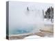 West Thumb Geyser Basin Winter Landscape with Geothermal Spring, Yellowstone National Park, UNESCO -Kimberly Walker-Premier Image Canvas
