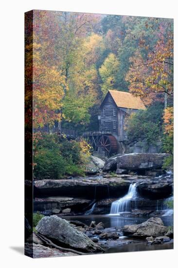 West Virginia, Babcock State Park. Glade Creek Grist Mill-Jaynes Gallery-Premier Image Canvas