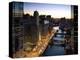 West Wacker Drive, Chicago, Illinois, USA-Walter Bibikow-Premier Image Canvas