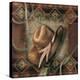 Western Cowboy Hat-Alma Lee-Stretched Canvas