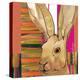 Western Jack Rabbit-Robbin Rawlings-Stretched Canvas