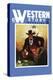 Western Story Magazine: Slick Jack-null-Stretched Canvas