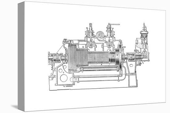 Westinghouse-Parsons Steam Turbine-Mark Sykes-Premier Image Canvas