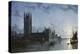 Westminster Abbey and the Houses of Parliament-Henry Pether-Premier Image Canvas