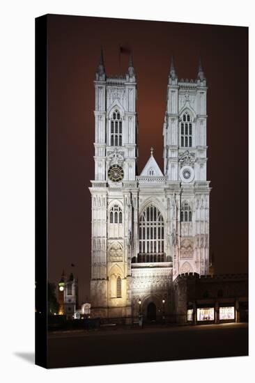 Westminster Abbey in the City of Westminster, London, England-David Bank-Premier Image Canvas