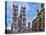 Westminster Abbey (Left) and Broad Sanctuary Building (Right), Westminster, London-Felipe Rodriguez-Premier Image Canvas