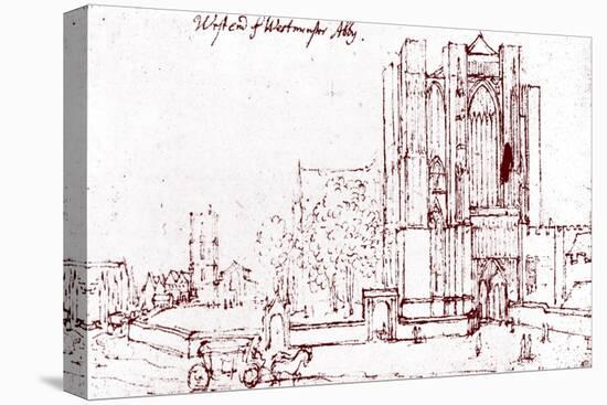 Westminster Abbey London --Wenceslaus Hollar-Premier Image Canvas