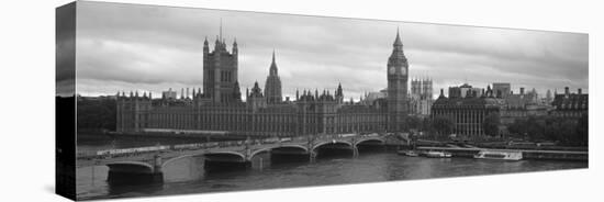 Westminster Bridge, Big Ben, Houses of Parliament, Westminster, London, England-null-Premier Image Canvas