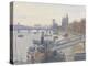 Westminster from Hungerford Bridge, 2010-Julian Barrow-Premier Image Canvas