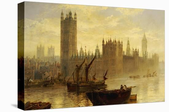 Westminster from the Thames-Claude T. Stanfield Moore-Premier Image Canvas