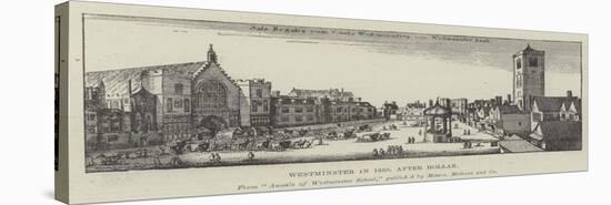 Westminster in 1650-Wenceslaus Hollar-Premier Image Canvas