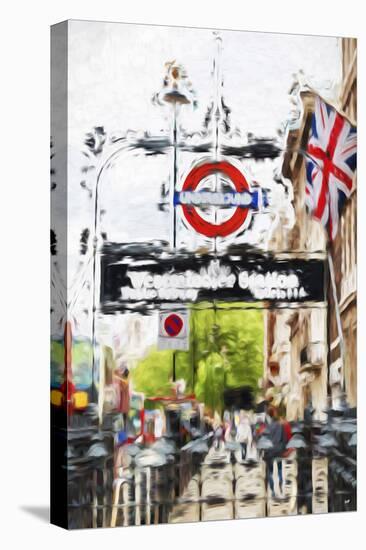 Westminster Station - In the Style of Oil Painting-Philippe Hugonnard-Premier Image Canvas