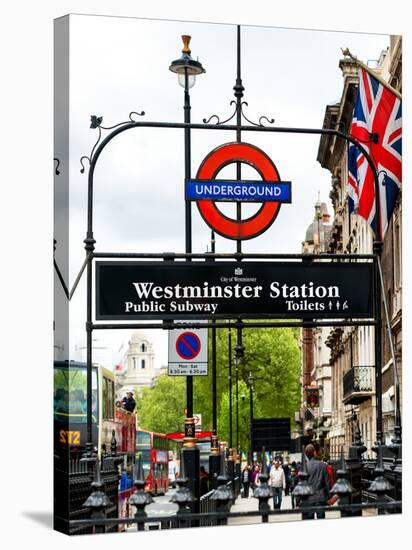 Westminster Station Underground - Subway Station - London - UK - England - United Kingdom - Europe-Philippe Hugonnard-Premier Image Canvas