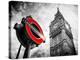 Westminster Underground Sign - Subway Station Sign - Big Ben - City of London - UK - England-Philippe Hugonnard-Premier Image Canvas