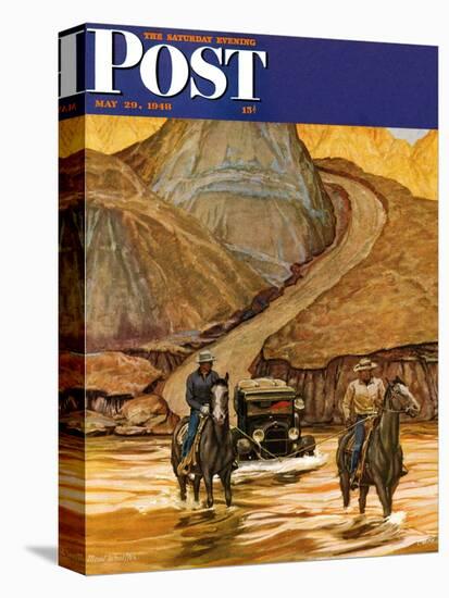 "Westward Tow," Saturday Evening Post Cover, May 29, 1948-Mead Schaeffer-Premier Image Canvas