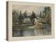 Wetheral Ferry, 1840-43-Samuel Bough-Premier Image Canvas