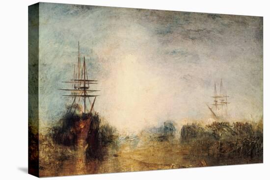 Whalers (Boiling Blubbe) Entangled in Flaw Ice, Endeavouring to Extricate Themselves, 1846-JMW Turner-Premier Image Canvas