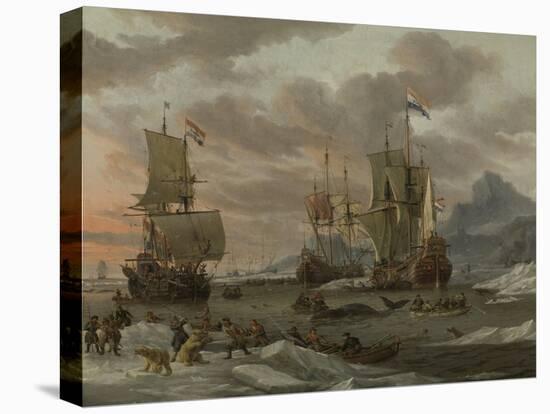 Whaling Grounds in the Arctic Ocean, 1665-Abraham Storck-Premier Image Canvas