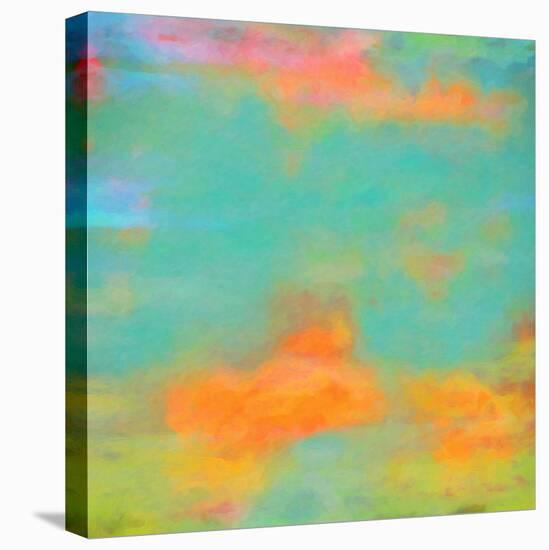 What a Color Art Series Abstract XII-Ricki Mountain-Stretched Canvas