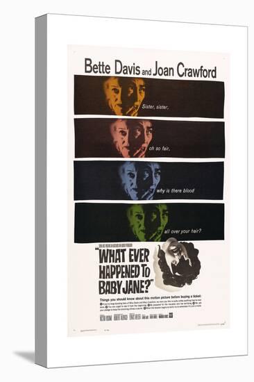 What Ever Happened To Baby Jane?, 1962, Directed by Robert Aldrich-null-Premier Image Canvas