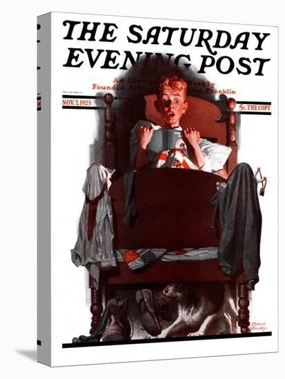 "What's That Noise?," Saturday Evening Post Cover, November 7, 1925-Frederic Stanley-Premier Image Canvas